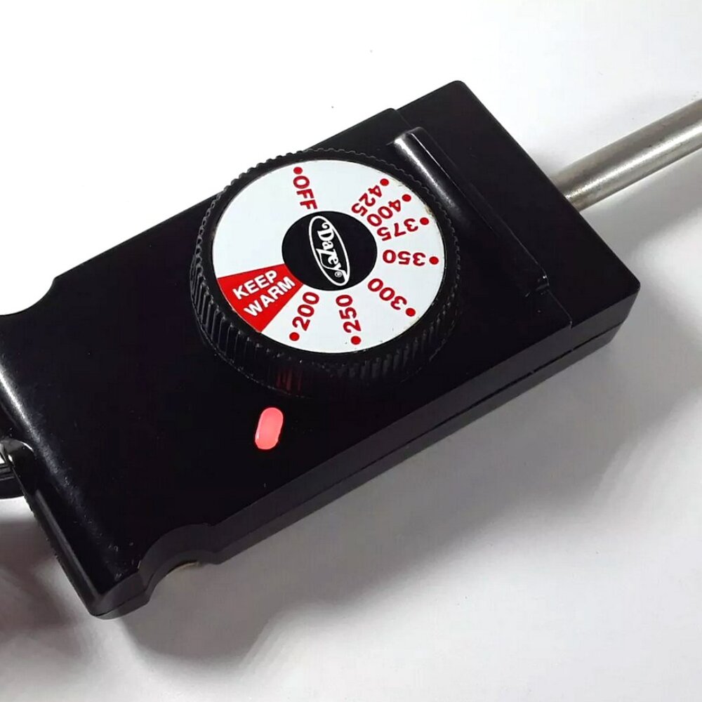 Dazey 120V 1650W Heat Temperature Control Probe Power Supply P-500 E100216